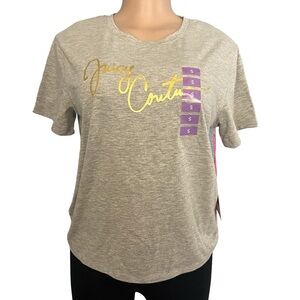Juicy Couture Sport Grey Short Sleeve Shirt